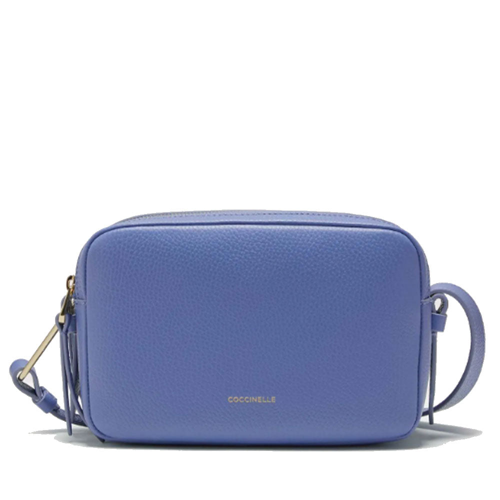 Borsa Donna a Tracolla COCCINELLE in Pelle Linea Malory colore Azul