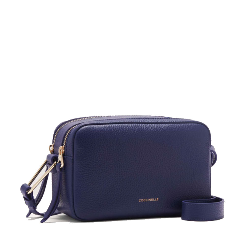 Borsa Donna a Tracolla COCCINELLE in Pelle Linea Malory colore Royal Blue