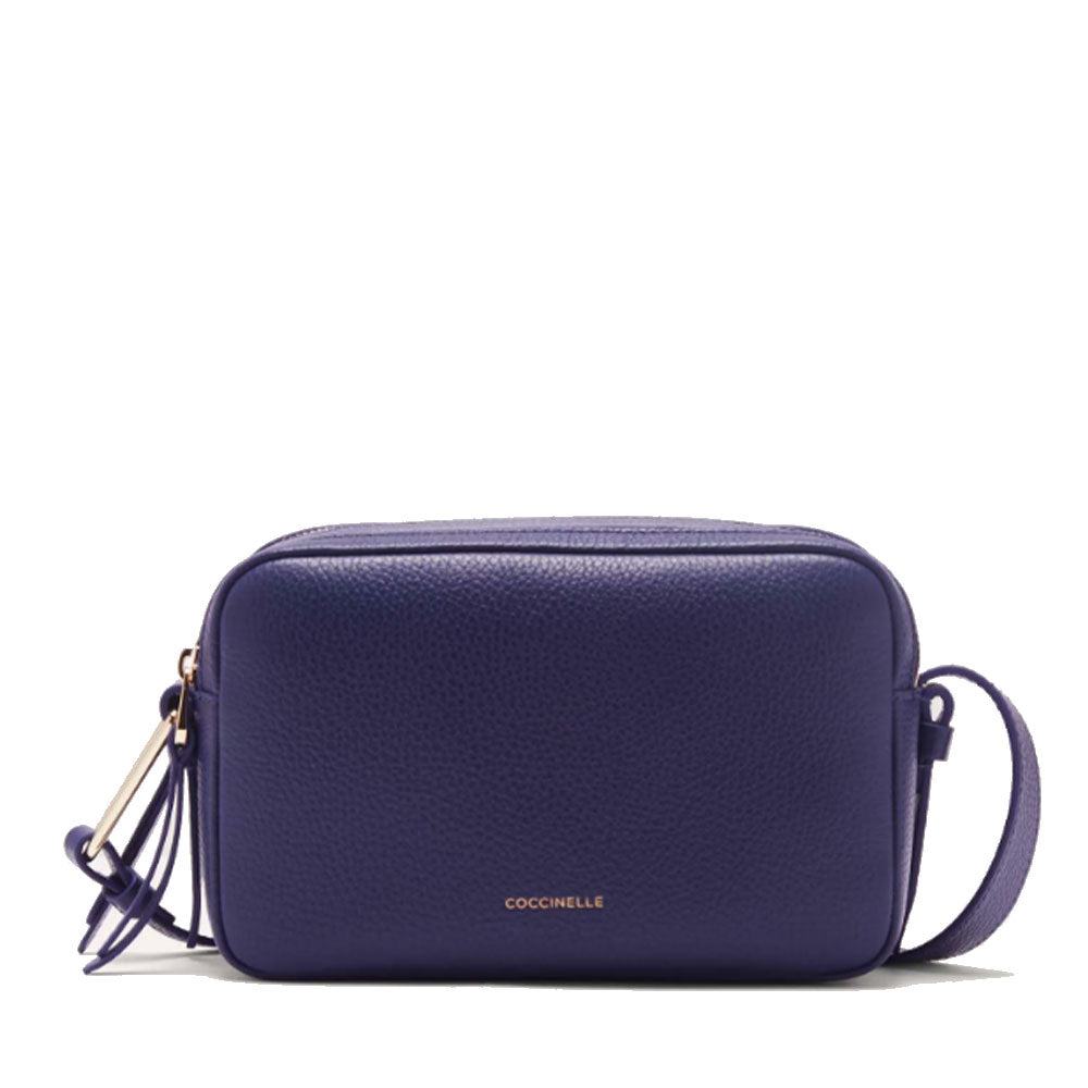 Borsa Donna a Tracolla COCCINELLE in Pelle Linea Malory colore Royal Blue