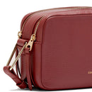 Women's Leather Crossbody Bag COCCINELLE Malory in Brandy