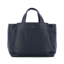 Borsa Donna a Mano COCCINELLE in Pelle Linea Malory colore Midnight Blue