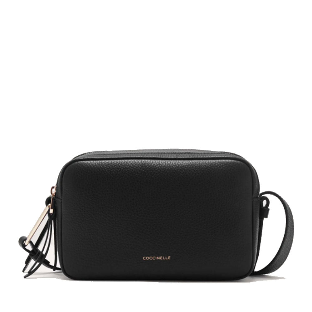 Borsa Donna a Tracolla COCCINELLE in Pelle Linea Malory colore Nero