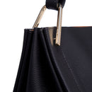 Borsa Donna a Spalla COCCINELLE in Pelle Linea Wallace colore Noir - Cuir