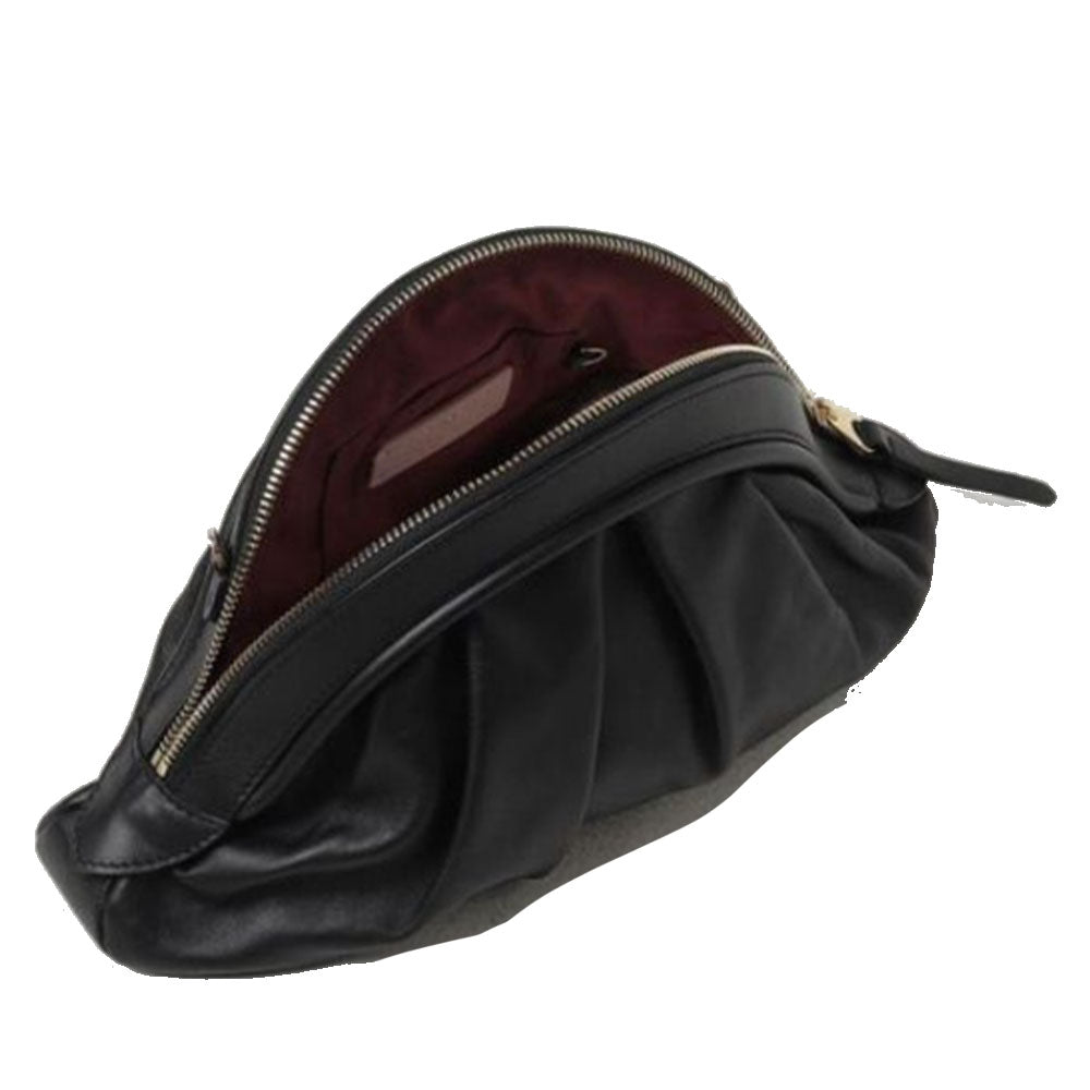 Clutch Donna a Mano COCCINELLE in Pelle Linea Cheek colore Nero Misura Media