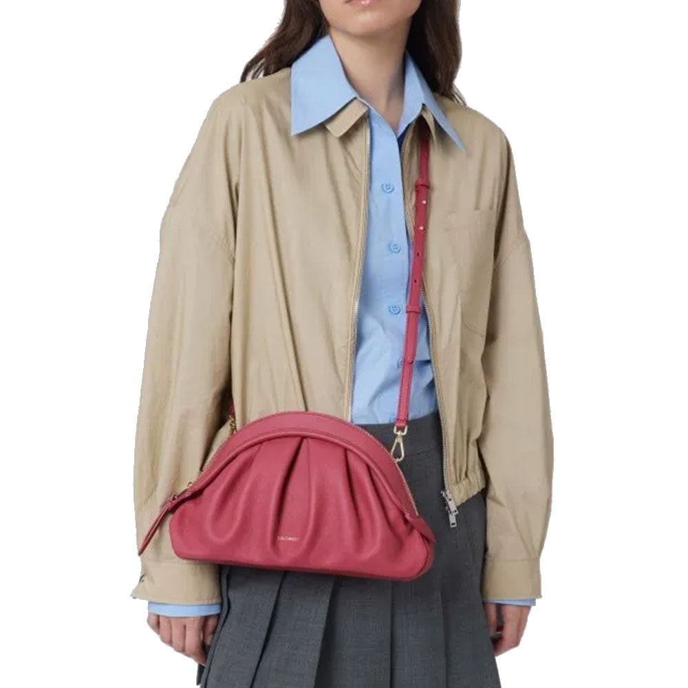 Clutch Donna a Mano COCCINELLE in Pelle Linea Cheek colore Rosewood Misura Media