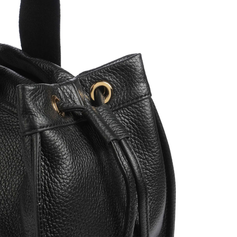 Borsa Donna a Spalla COCCINELLE in Pelle Linea 2Day Signature Large colore Nero