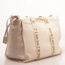 Borsa Donna a Spalla COCCINELLE in Pelle Linea 2Day Signature Large colore Lambskin White