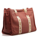Women's Large Brandy Leather Shoulder Bag COCCINELLE 2Day Signature