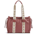 Borsa Donna a Spalla COCCINELLE in Pelle Linea 2Day Signature Medium colore Brandy