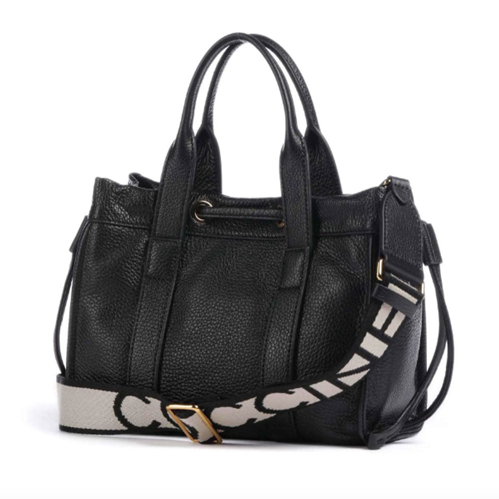 Borsa Donna a Mano COCCINELLE in Pelle Linea 2Day Signature colore Nero