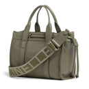 Borsa Donna a Mano COCCINELLE in Pelle Linea 2Day Signature colore Laurel Green
