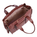 Borsa Donna a Mano COCCINELLE in Pelle Linea 2Day Signature colore Brandy