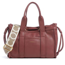 Borsa Donna a Mano COCCINELLE in Pelle Linea 2Day Signature colore Brandy
