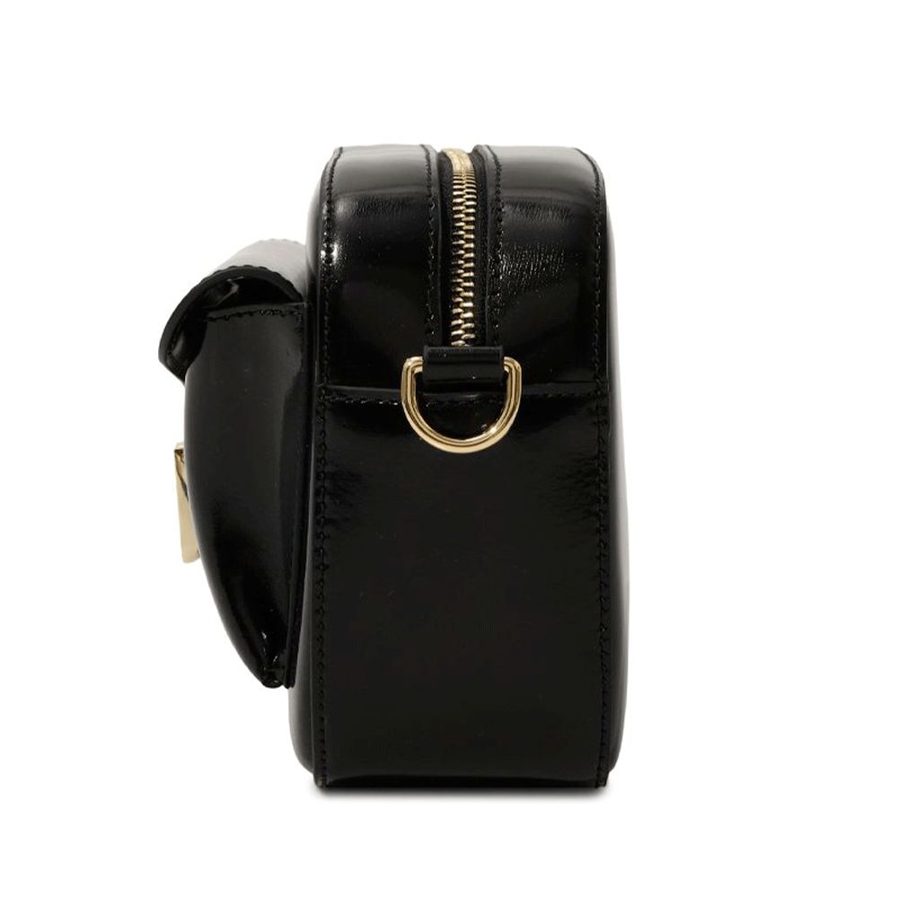 Borsa Donna a Tracolla COCCINELLE in Pelle Liscia Nera linea Beat Soft Misura Small