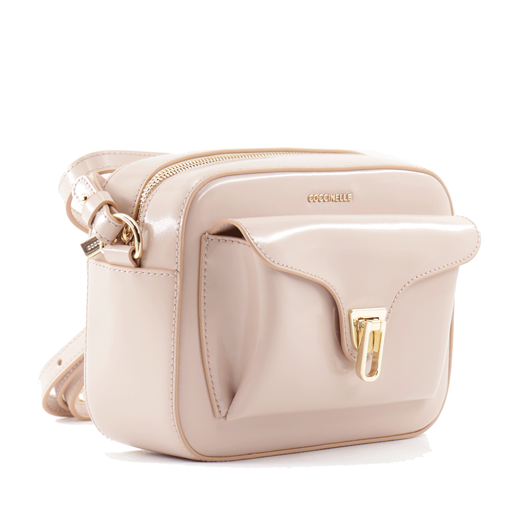 Borsa Donna a Tracolla COCCINELLE in Pelle Liscia Rosette linea Beat Soft Misura Small