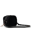 Borsa Donna a Tracolla COCCINELLE in Suede Colore Nero linea Beat Eco Shearling Misura Small