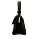 Borsa Donna a Mano con Tracolla COCCINELLE in Pelle Liscia linea Binxie colore Nero