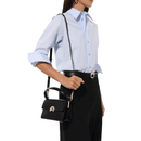 Borsa Donna a Mano con Tracolla COCCINELLE in Pelle Liscia linea Binxie colore Nero