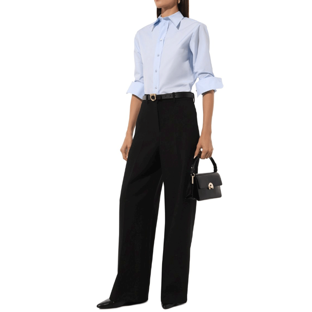 Borsa Donna a Mano con Tracolla COCCINELLE in Pelle Liscia linea Binxie colore Nero