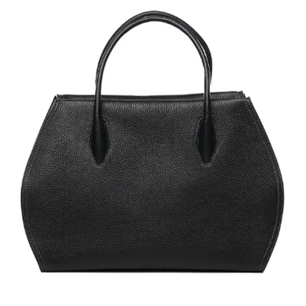 Damen-Henkeltasche COCCINELLE Modell Lord aus schwarzem Leder