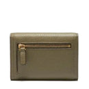 COCCINELLE Damen Geldbörse aus Leder Farbe Laurel Green Kelsey Line Kleine Größe