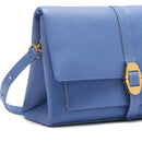 COCCINELLE Damen Umhängetasche aus Leder Dorian Line Farbe Azul