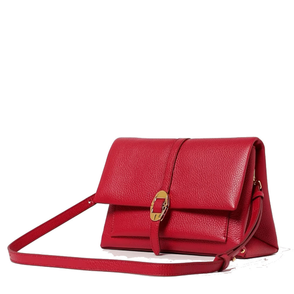 Borsa Donna a Tracolla COCCINELLE in Pelle Linea Dorian colore Sangria