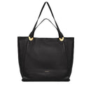 Borsa Donna Shopper a Spalla COCCINELLE in Pelle Linea Oliver colore Nero