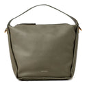 Borsa Donna Shopper a Spalla COCCINELLE in Pelle Linea Oliver colore Laurel Green