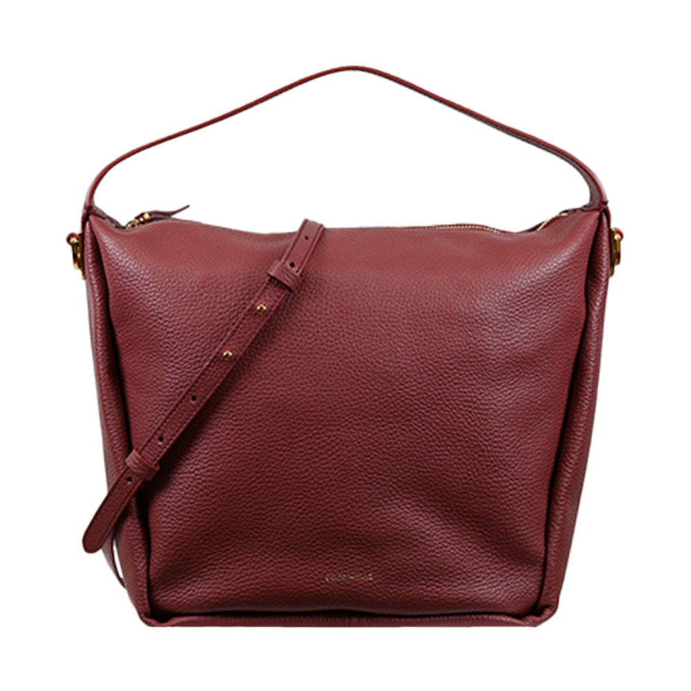 Borsa Hobo COCCINELLE in Pelle Linea Oliver colore Brandy