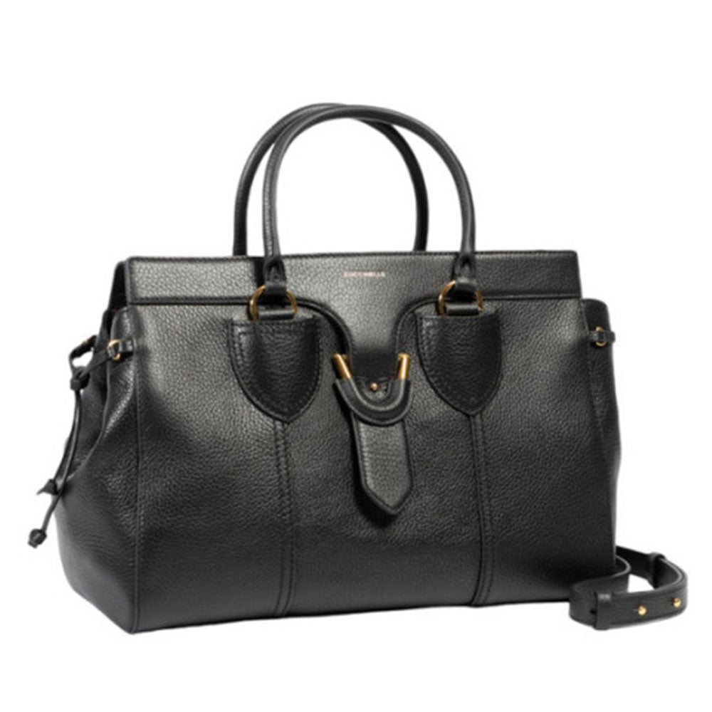 Borsa Donna a Mano COCCINELLE in Pelle Linea York L colore Nero