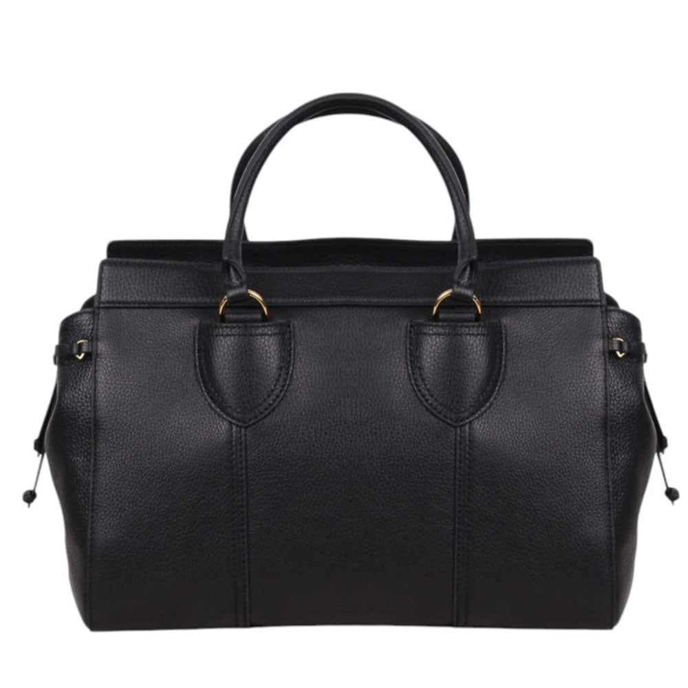 Borsa Donna a Mano COCCINELLE in Pelle Linea York L colore Nero