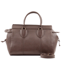 Women's Fondant Brown Leather Handbag COCCINELLE York L