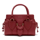Damen-Henkeltasche COCCINELLE Modell York S aus Leder in Brandy