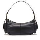 Borsa Donna a Spalla COCCINELLE in Pelle Colore Nero linea Campus Large