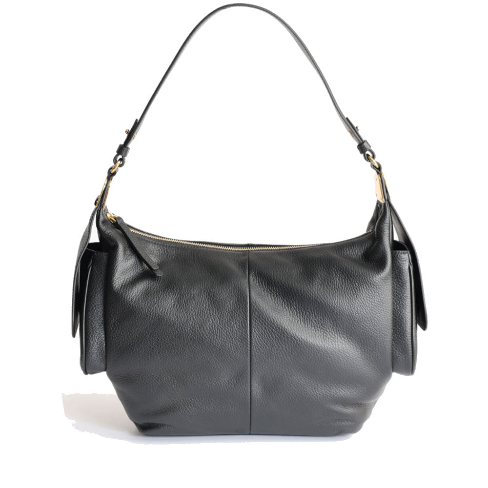 Borsa Donna a Spalla COCCINELLE in Pelle Colore Nero linea Campus