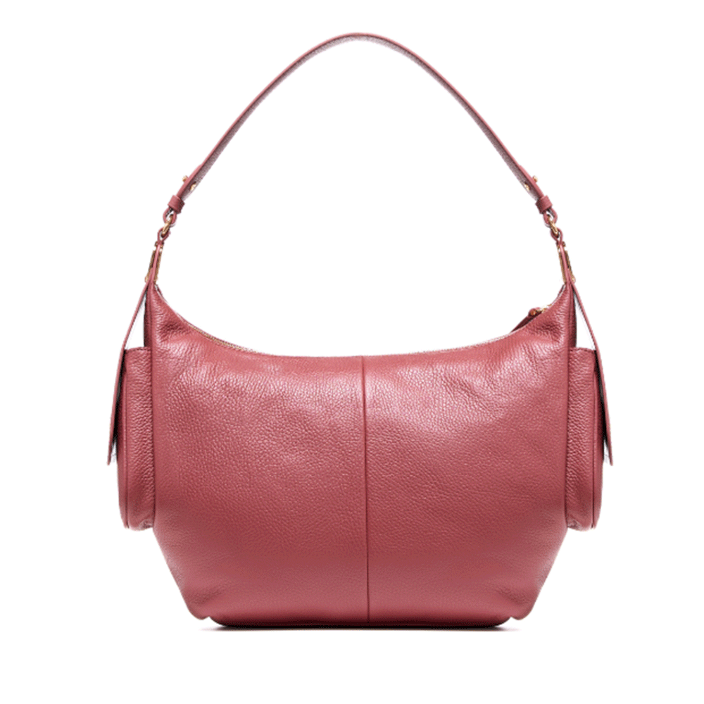 Borsa Donna a Spalla COCCINELLE in Pelle Colore Brandy linea Campus
