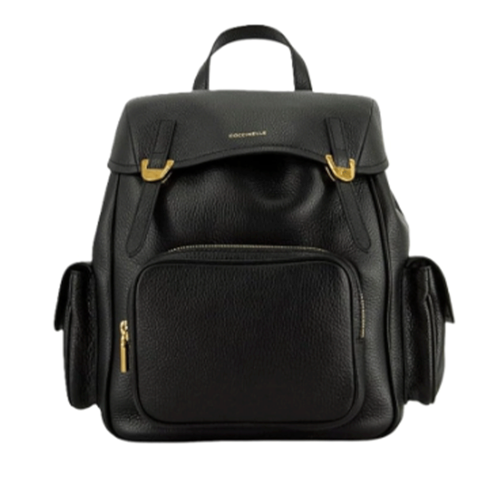 Zaino Piccolo COCCINELLE in Pelle Linea Campus Colore Nero