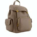 Zaino Piccolo COCCINELLE in Pelle Linea Campus Colore Warm Taupe