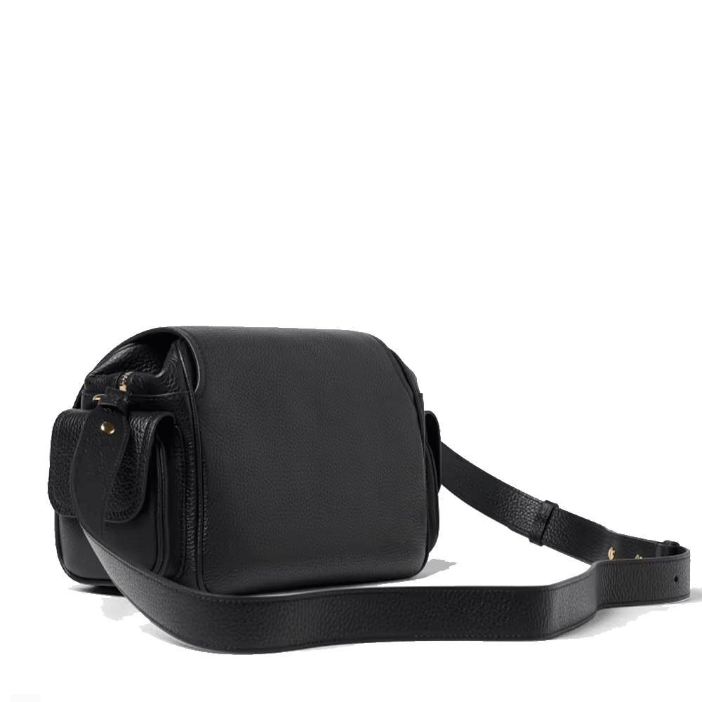 Borsa Donna a Tracolla COCCINELLE in Pelle Colore Nero linea Campus Medium