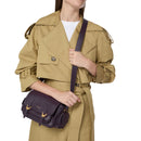 Borsa Donna a Tracolla COCCINELLE in Pelle Colore Brunette linea Campus Small