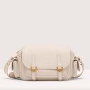 Borsa Donna a Tracolla COCCINELLE in Pelle Colore Lambskin White linea Campus Small