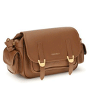 Borsa Donna a Tracolla COCCINELLE in Pelle Colore Cognac linea Campus Small