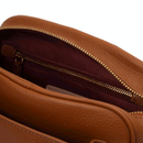 Borsa Donna a Tracolla COCCINELLE in Pelle Colore Cuir linea Campus Small