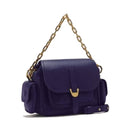 Borsa Donna a Mano COCCINELLE in Pelle Colore Royal Blue linea Campus Mini