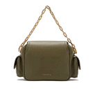 Borsa Donna a Mano COCCINELLE in Pelle Colore Laurel Green linea Campus Mini