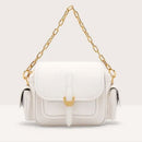 Borsa Donna a Mano COCCINELLE in Pelle Colore Blanco linea Campus Mini