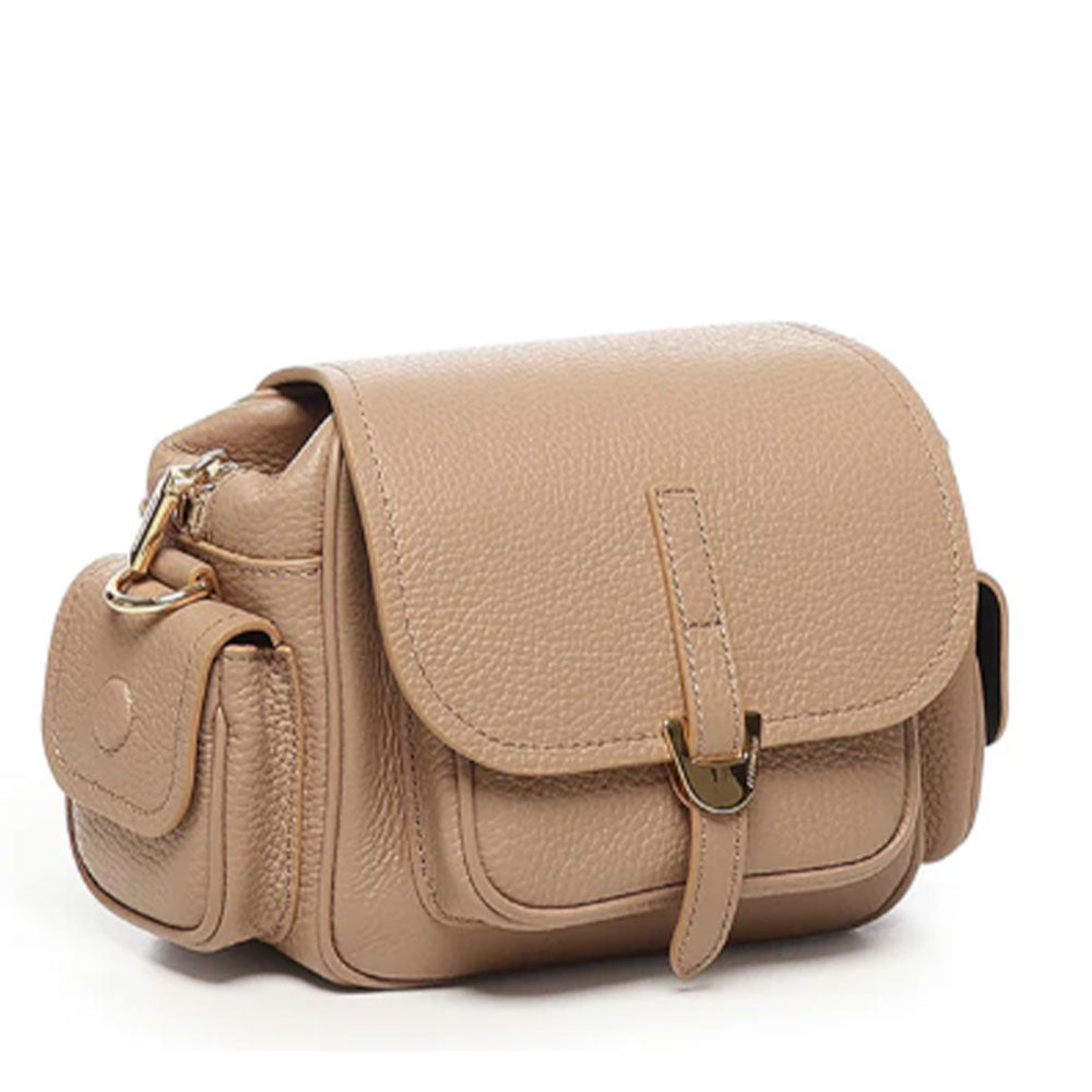 Borsa Donna a Mano COCCINELLE in Pelle Colore Skin linea Campus Mini
