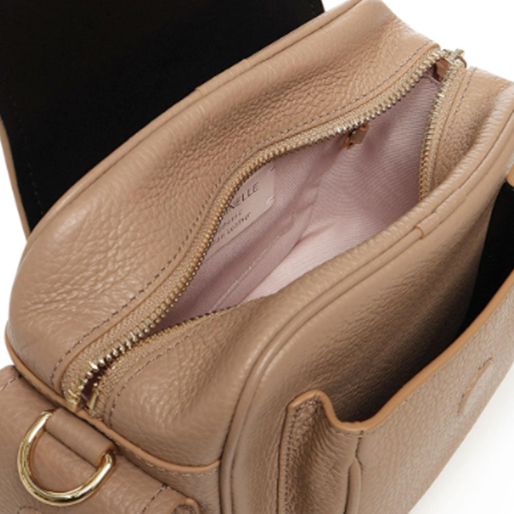 Borsa Donna a Mano COCCINELLE in Pelle Colore Skin linea Campus Mini