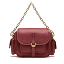Borsa Donna a Mano COCCINELLE in Pelle Colore Brandy linea Campus Mini